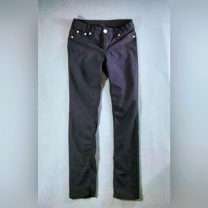 Low-rise Skinny Jeans Size 9/10 Black